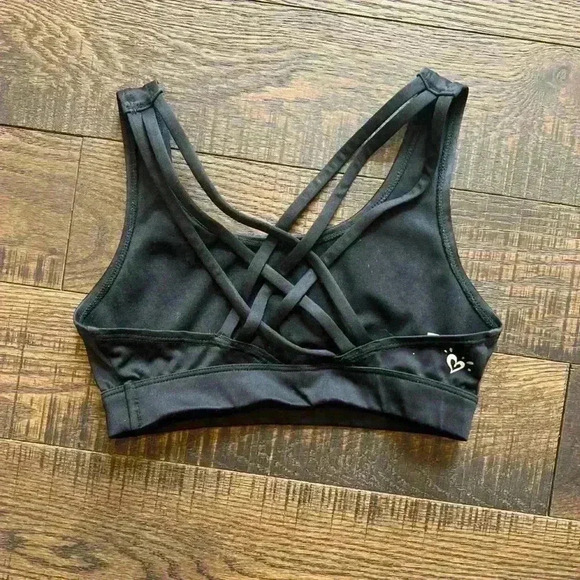 Justice Soft Sports Bra Black Youth Size 30 SALE 4/$20 - Picture 3 of 3